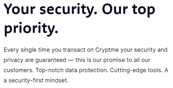 Clients can gain a lot of advantages - Cryptme Review 2021